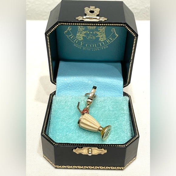 Juicy Couture Jewelry - JUICY COUTURE Old Fashioned Milkshake Ice Cream Sundae Vintage Y2K Charm Cherry